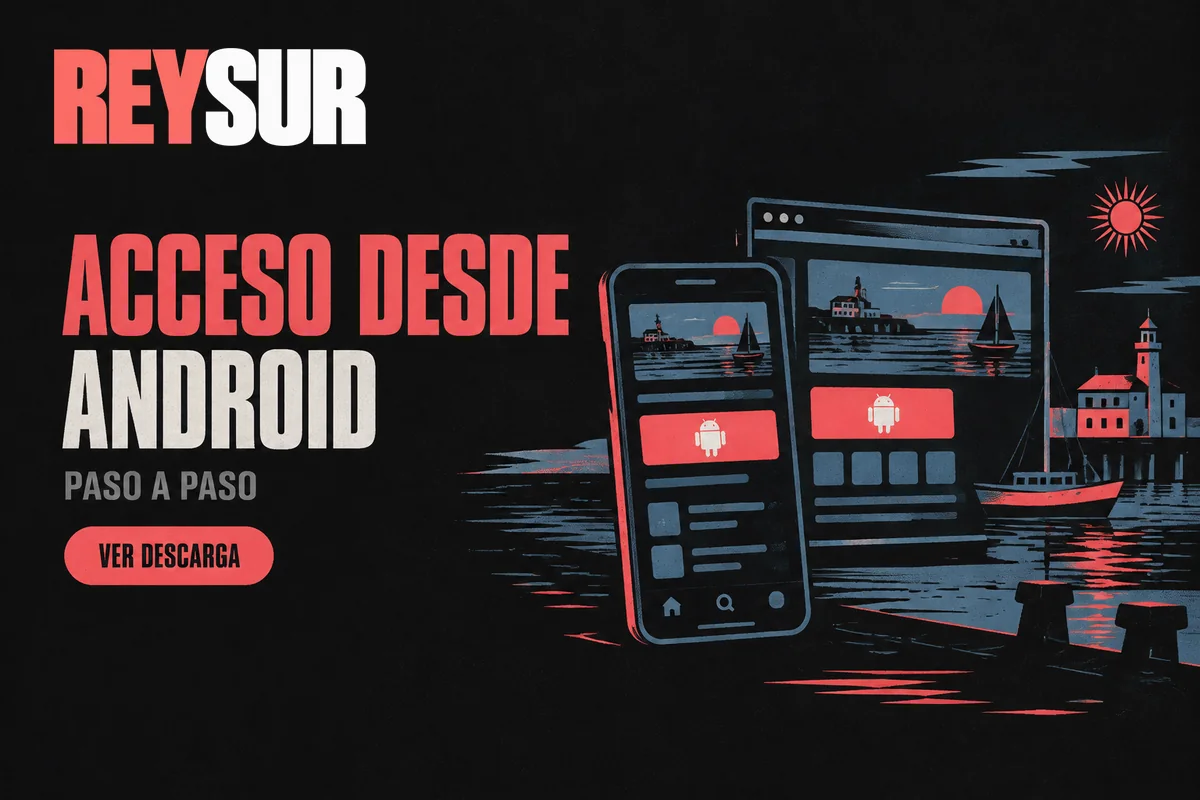Android muestra la opción de descarga junto a la web móvil