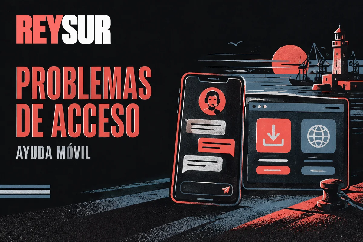 Chat de soporte acompaña opciones de descarga y acceso web