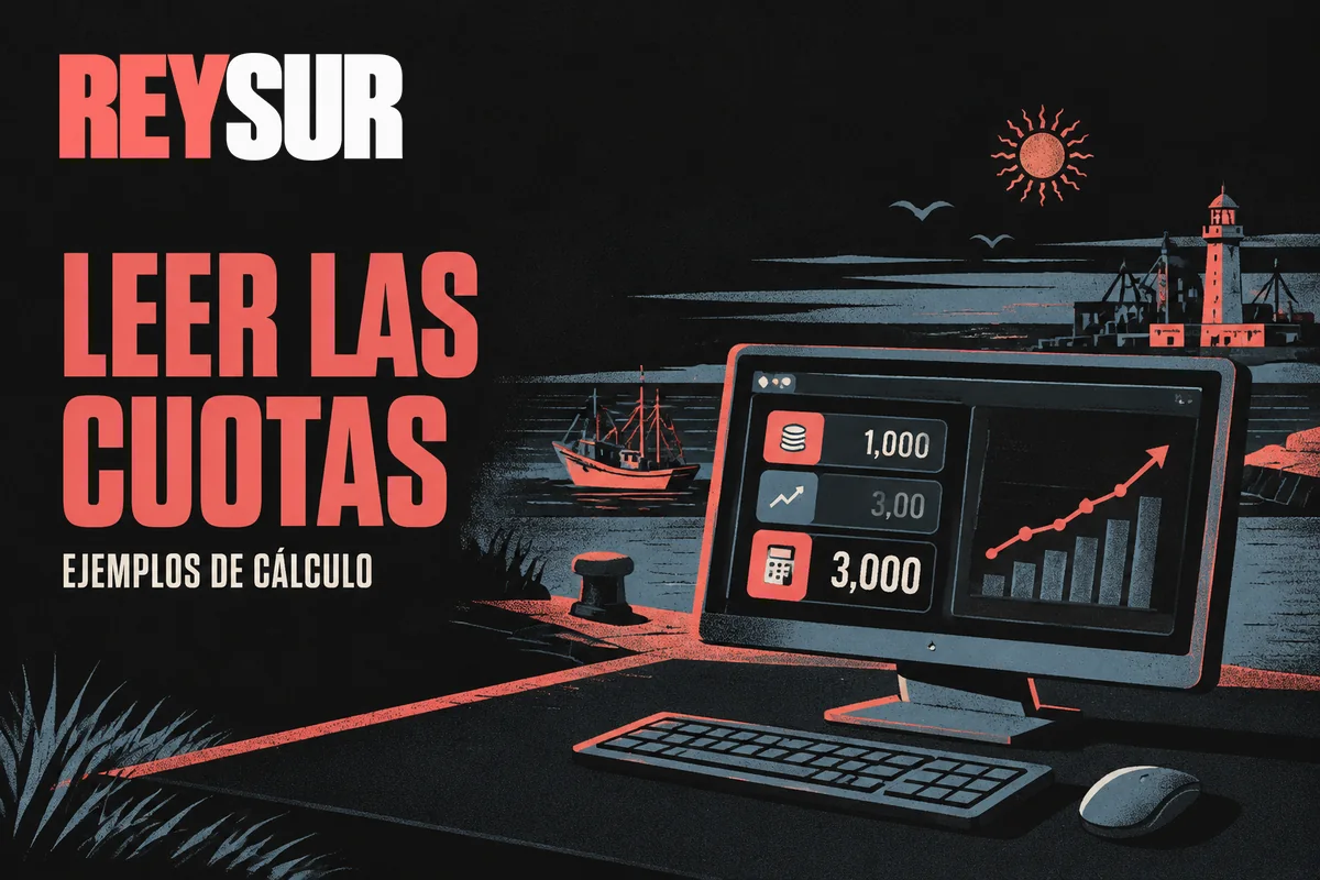 Calculadora muestra cuota decimal y retorno potencial