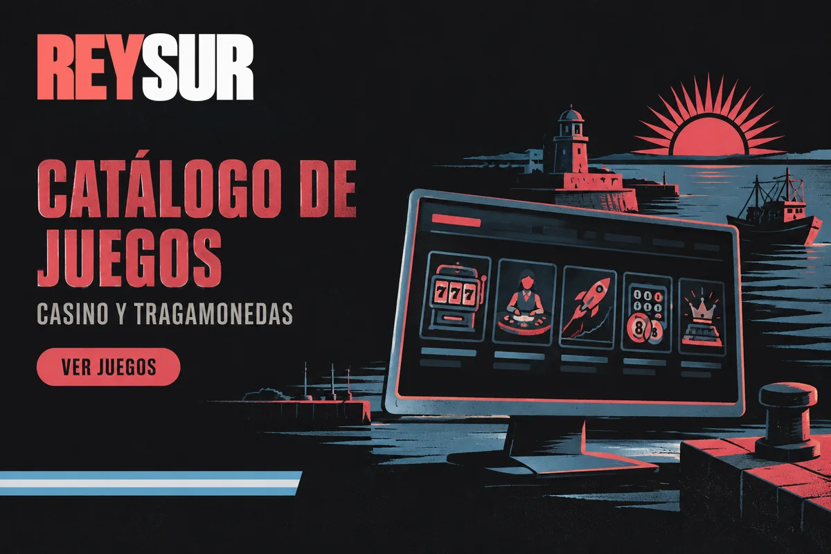 Catálogo digital reúne tragamonedas y juegos de casino