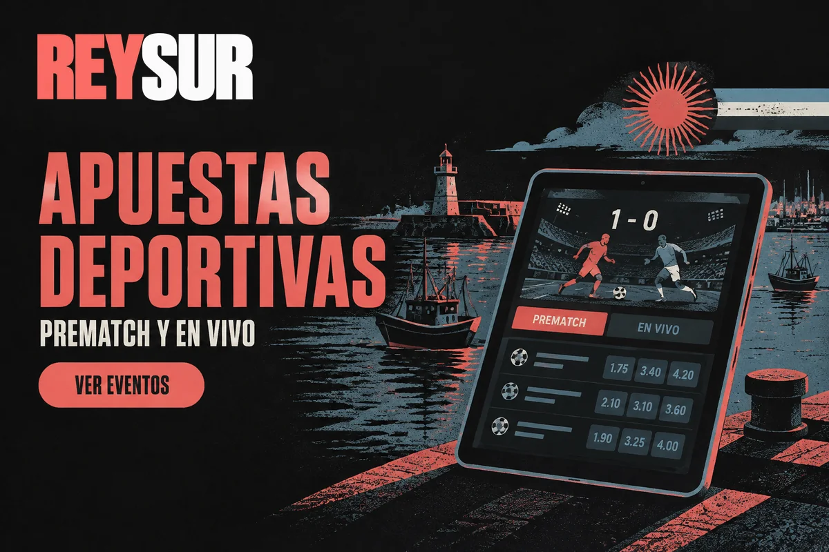 Tablet con partido de fútbol y cuotas deportivas simuladas