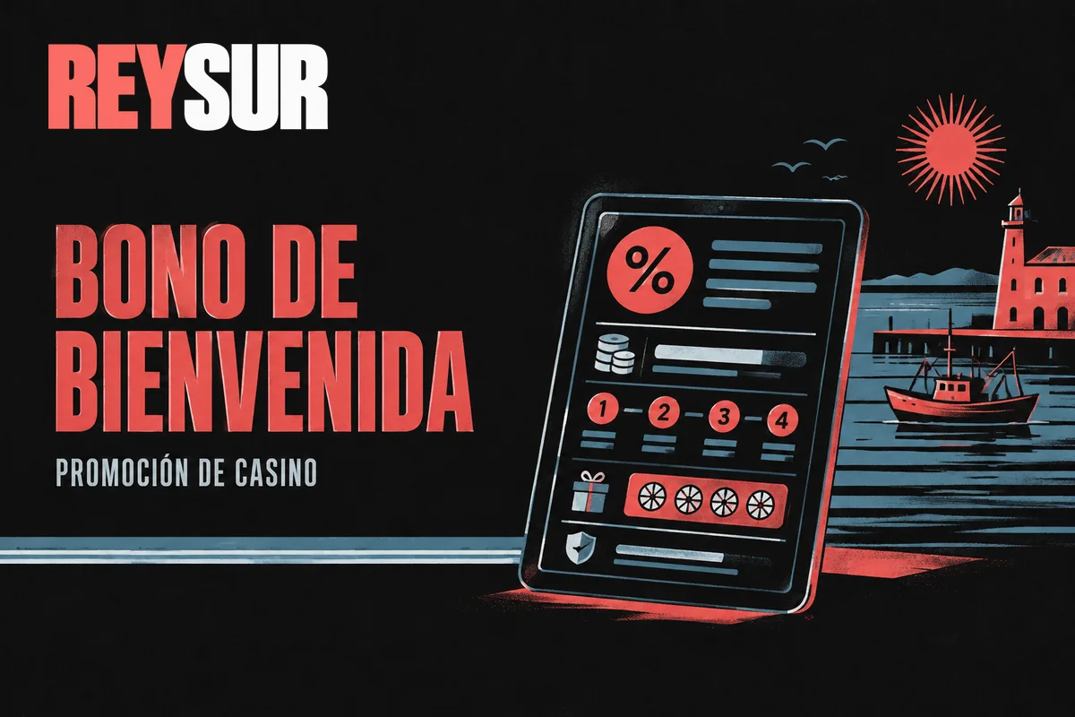 Oferta de bienvenida con tramos, giros y condiciones