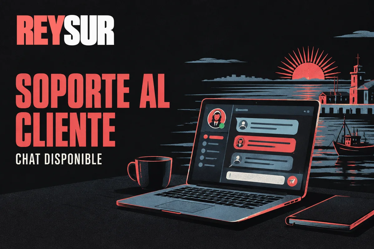Chat de soporte abierto junto a una consulta de retiro