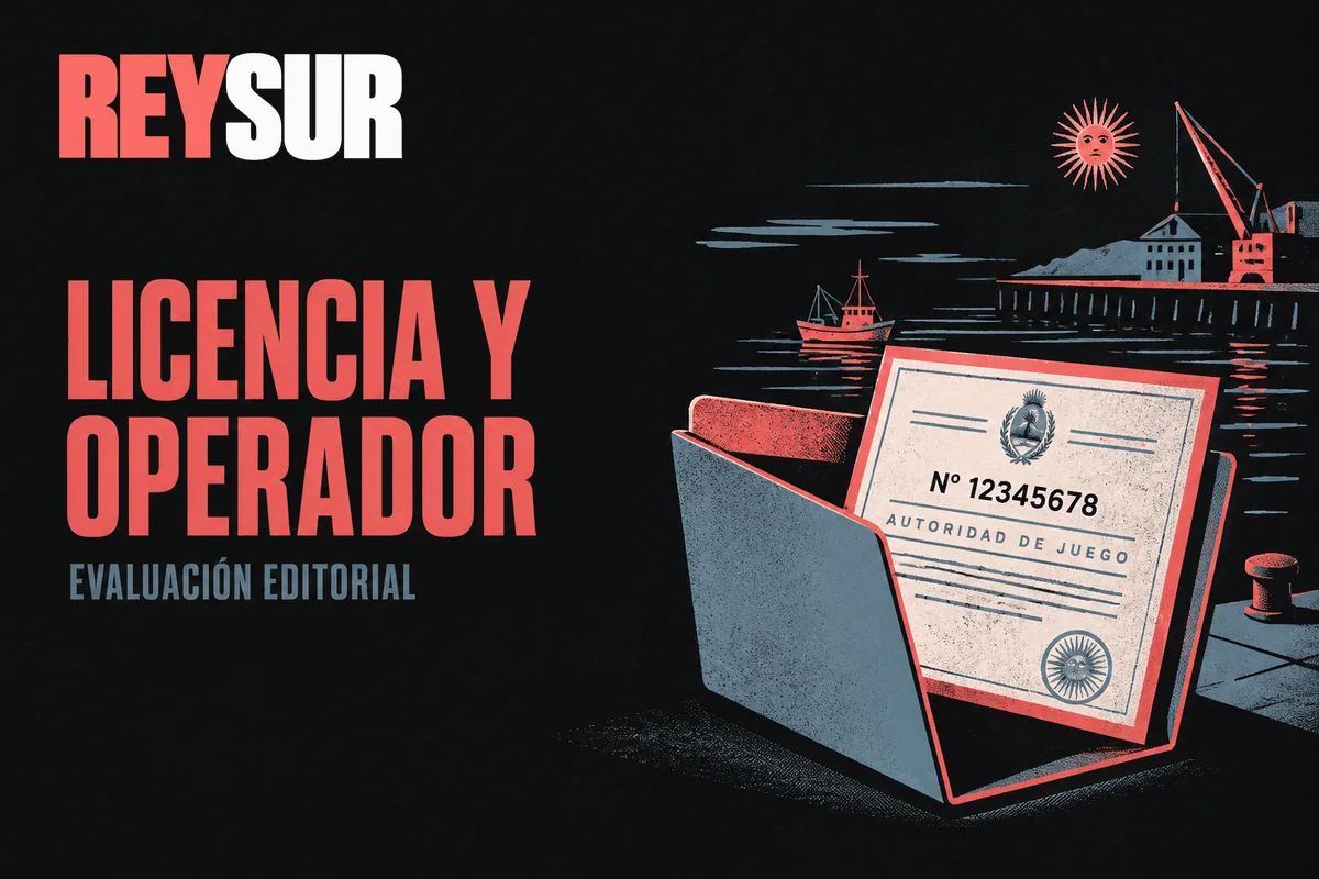 Documento con número de licencia y entidad emisora
