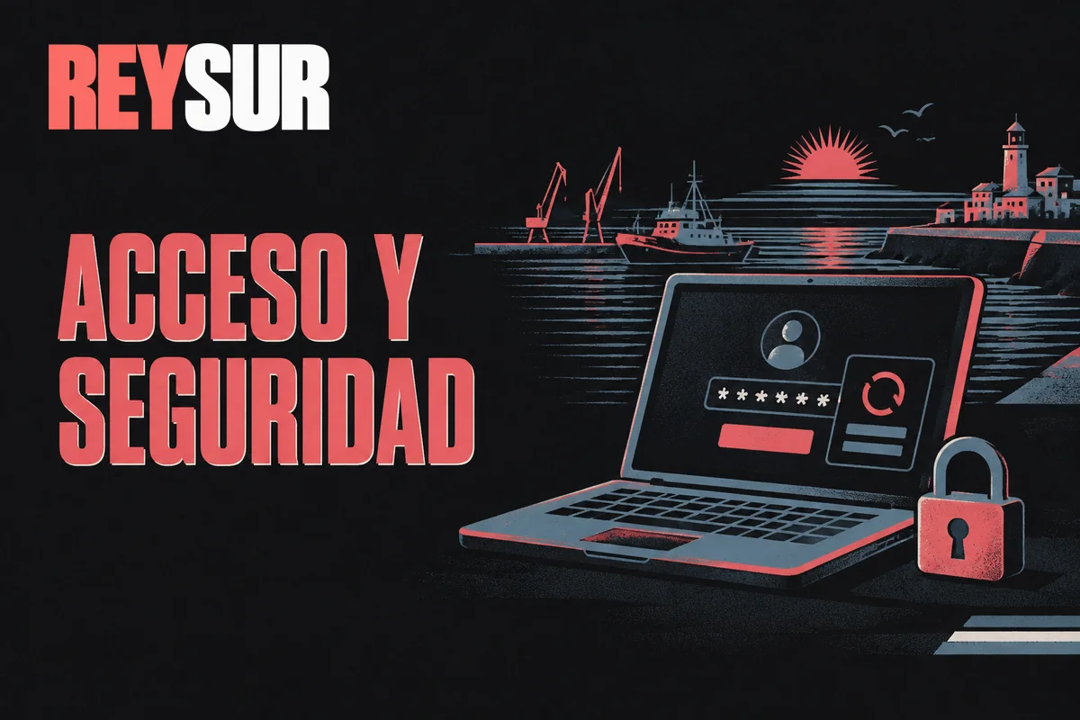 Pantalla de inicio de sesión con opción para recuperar contraseña