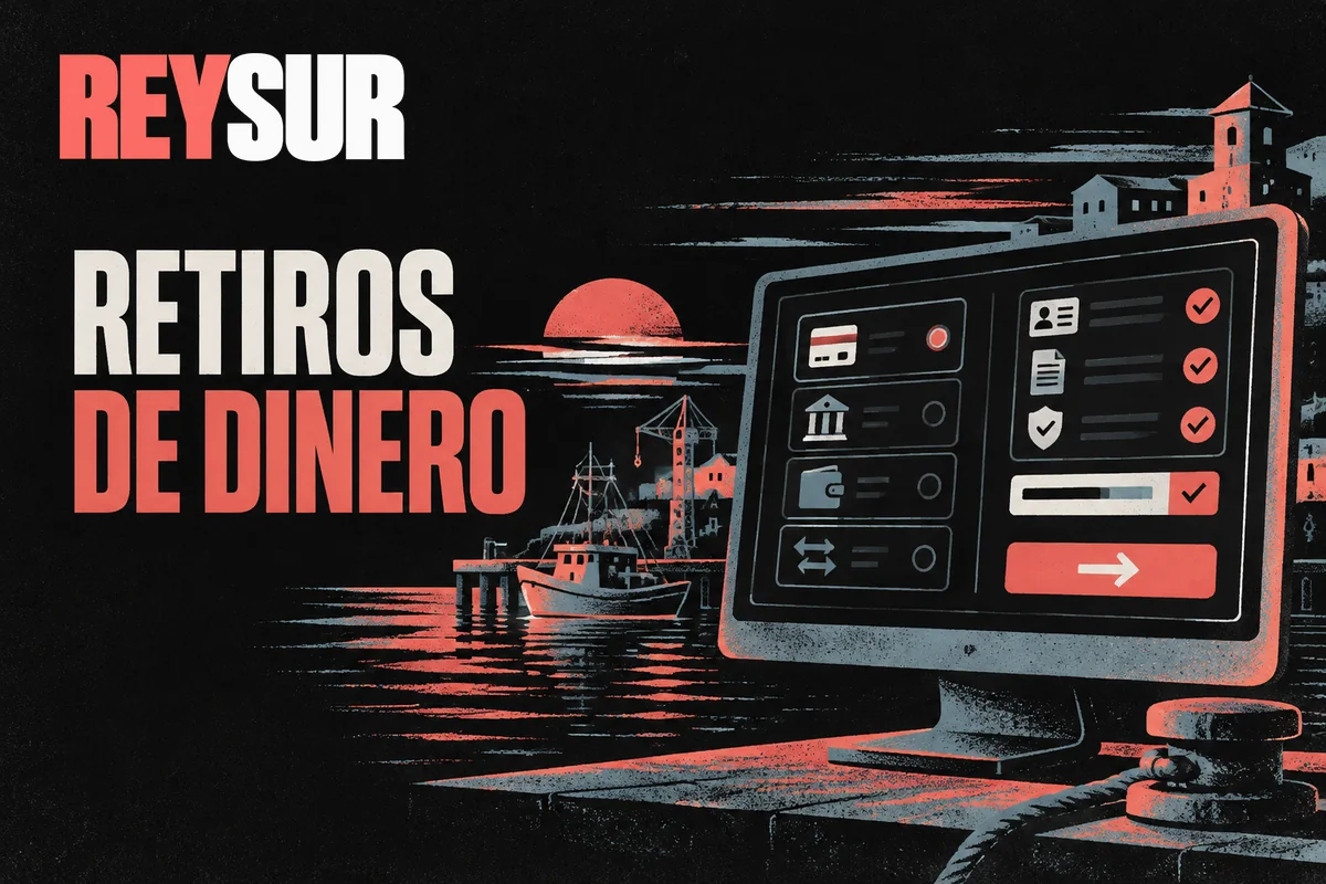 Formulario de retiro y verificación de identidad en pantalla