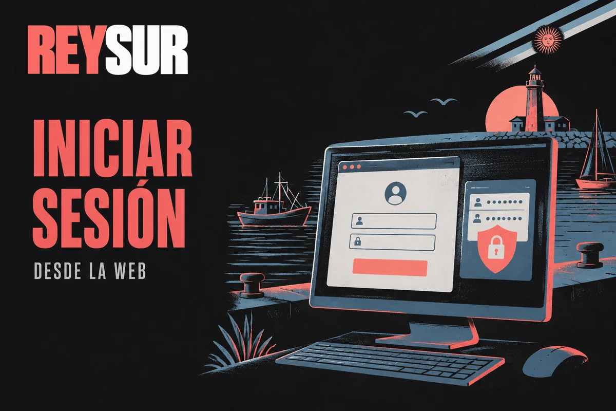 Monitor muestra el ingreso web y credenciales protegidas