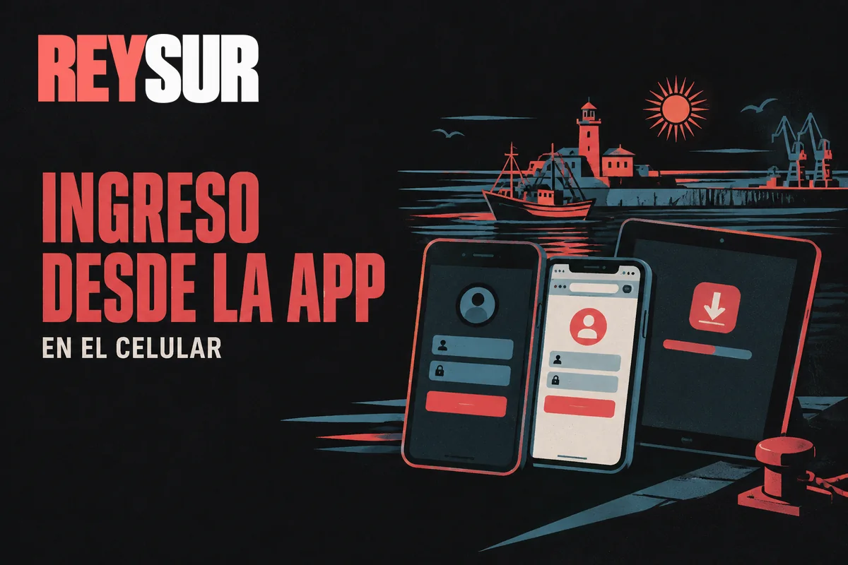 Teléfono muestra acceso móvil desde app y navegador