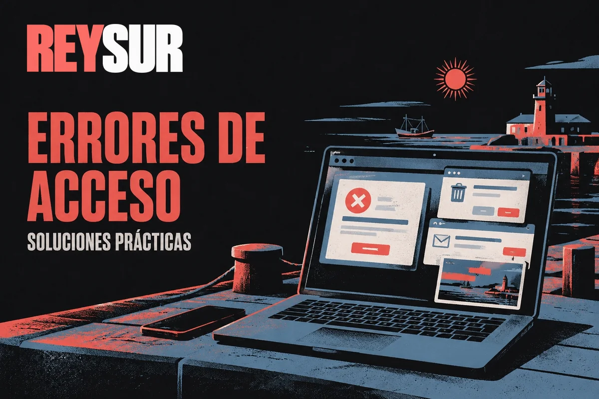 Pantalla muestra error, limpieza del sitio y captura protegida