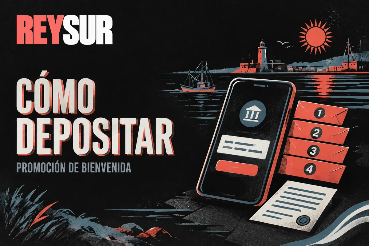 Pantalla de depósito con cuatro sobres promocionales