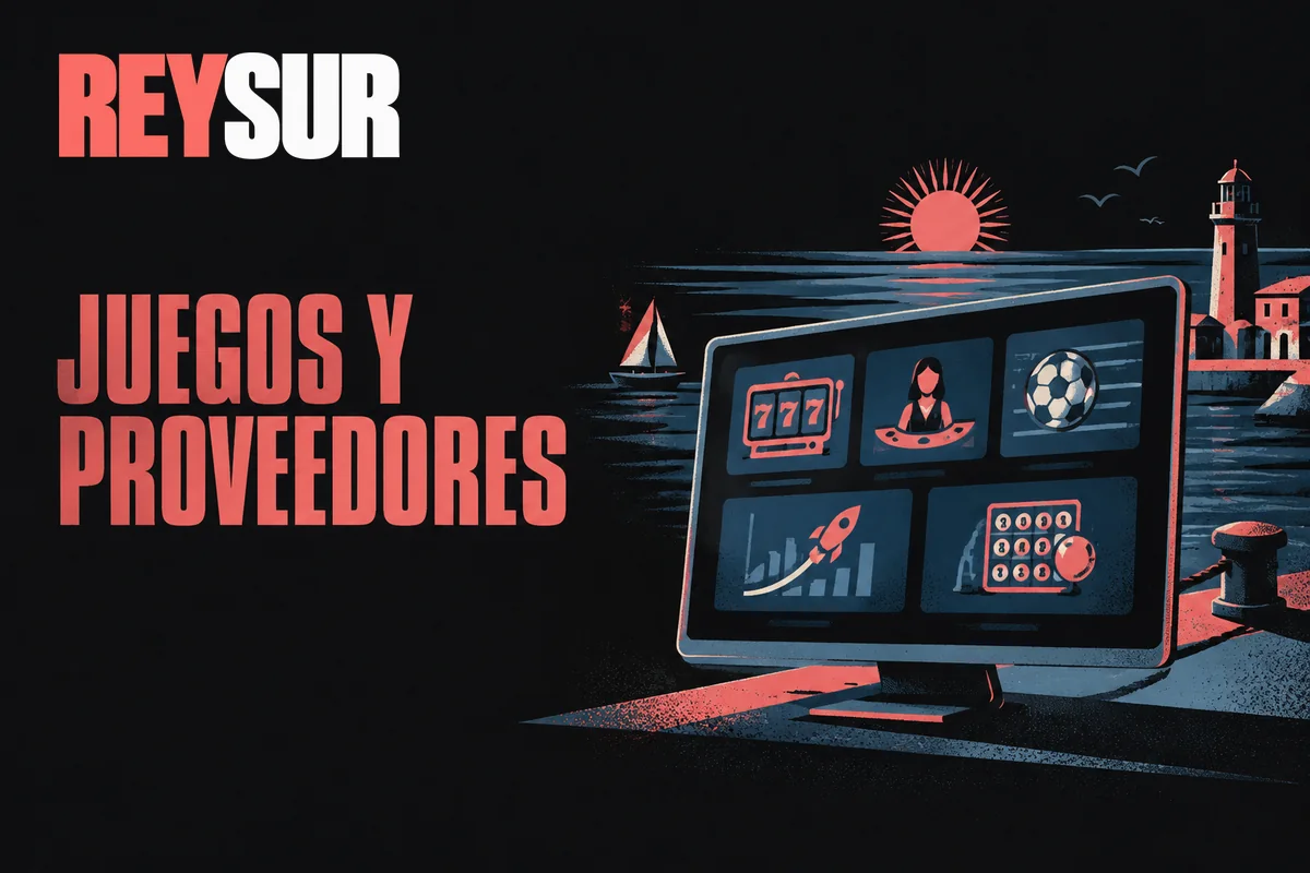 Catálogo digital con casino, deportes, crash y bingo